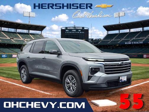 Sterling Gray Metallic 2026 Chevrolet Traverse LT