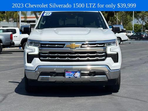 Summit White 2023 Chevrolet Silverado 1500 LTZ