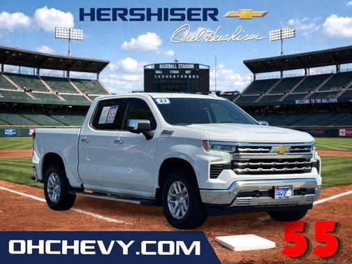 Summit White 2023 Chevrolet Silverado 1500 LTZ