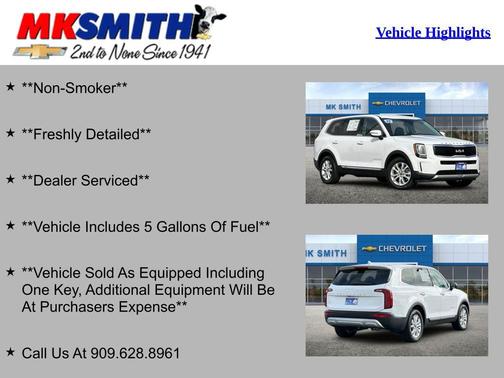 2022 Kia Telluride LX