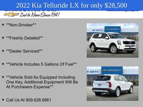 2022 Kia Telluride LX