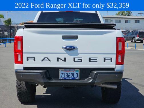 Oxford White 2022 Ford Ranger XLT