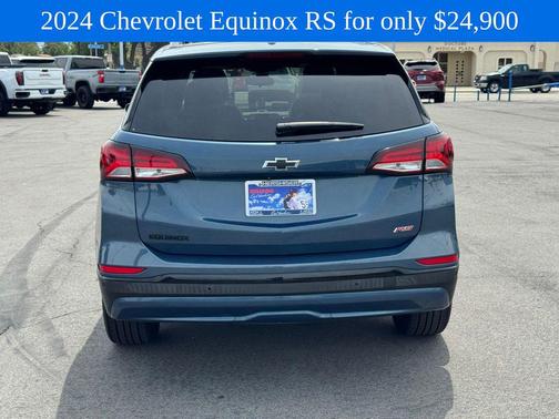 Lakeshore Blue Metallic 2024 Chevrolet Equinox FWD RS