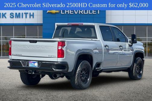Slate Gray Metallic 2025 Chevrolet Silverado 2500 Custom