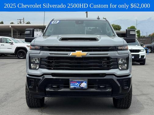 Slate Gray Metallic 2025 Chevrolet Silverado 2500 Custom