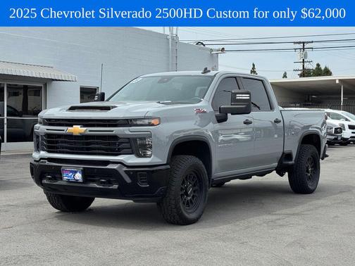 Slate Gray Metallic 2025 Chevrolet Silverado 2500 Custom