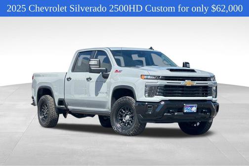 Slate Gray Metallic 2025 Chevrolet Silverado 2500 Custom