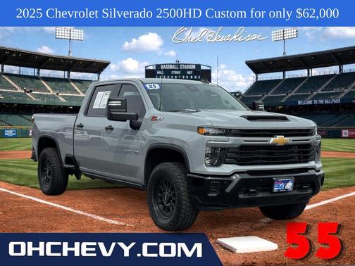 Slate Gray Metallic 2025 Chevrolet Silverado 2500 Custom
