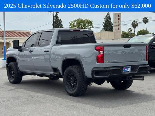 Slate Gray Metallic 2025 Chevrolet Silverado 2500 Custom
