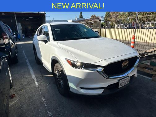 Snowflake White Pearl Mica 2021 Mazda CX-5 Touring