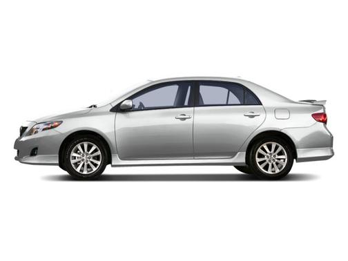 Super White 2009 Toyota Corolla S