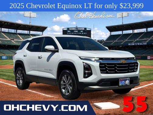 Summit White 2025 Chevrolet Equinox 1LT