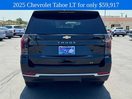 Black 2025 Chevrolet Tahoe LT