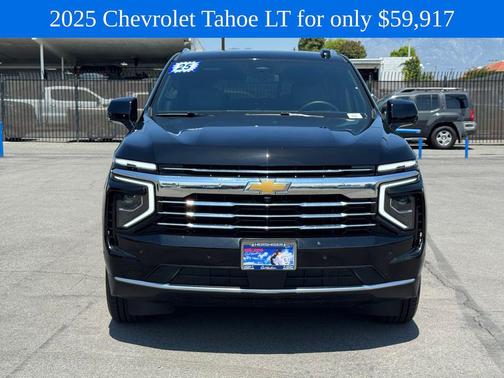 Black 2025 Chevrolet Tahoe LT
