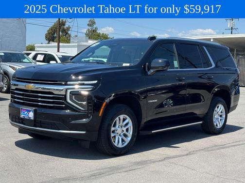 Black 2025 Chevrolet Tahoe LT