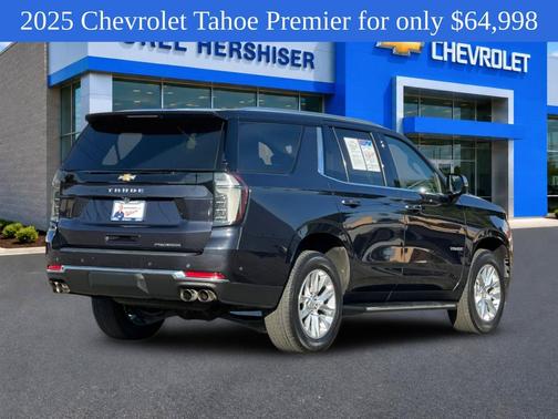 Dark Ash Metallic 2025 Chevrolet Tahoe Premier