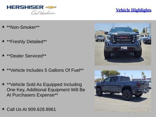 Gray 2021 GMC Sierra 1500 AT4