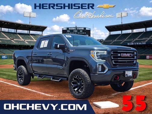 Gray 2021 GMC Sierra 1500 AT4