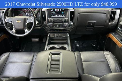Black 2017 Chevrolet Silverado 2500 LTZ