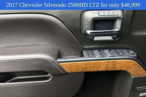 Black 2017 Chevrolet Silverado 2500 LTZ