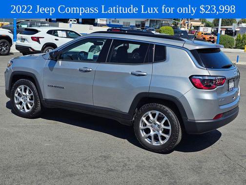Billet Silver Metallic Clearcoat 2022 Jeep Compass Latitude Lux