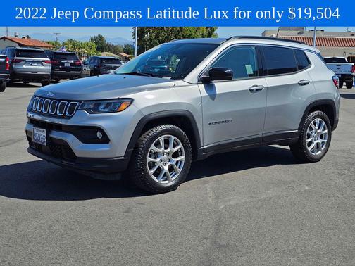 Billet Silver Metallic Clearcoat 2022 Jeep Compass Latitude Lux