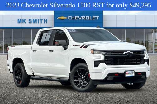 Summit White 2023 Chevrolet Silverado 1500 RST