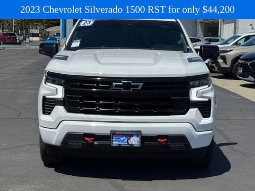 Summit White 2023 Chevrolet Silverado 1500 RST