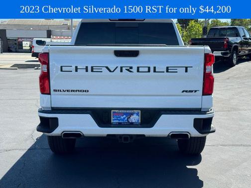 Summit White 2023 Chevrolet Silverado 1500 RST
