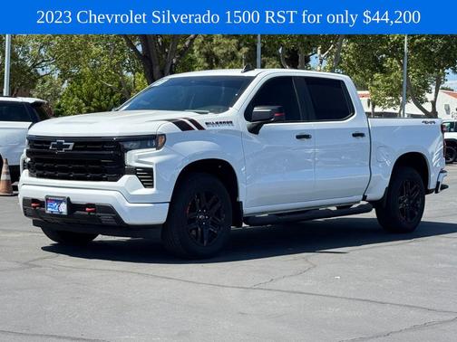 Summit White 2023 Chevrolet Silverado 1500 RST