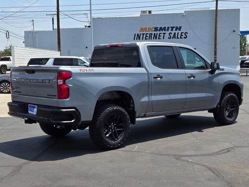 Sterling Gray Metallic 2026 Chevrolet Silverado 1500 Custom Trail Boss