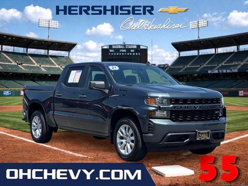 Shadow Gray Metallic 2021 Chevrolet Silverado 1500 Custom