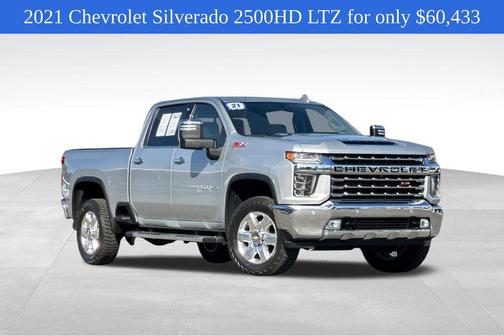 Silver Ice Metallic 2021 Chevrolet Silverado 2500 LTZ