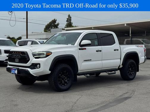 Super White 2020 Toyota Tacoma TRD Off Road