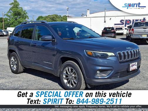 Slate Blue Pearlcoat 2021 Jeep Cherokee Latitude Lux