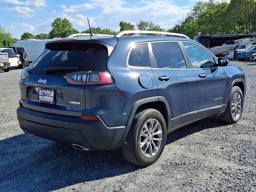 Slate Blue Pearlcoat 2021 Jeep Cherokee Latitude Lux