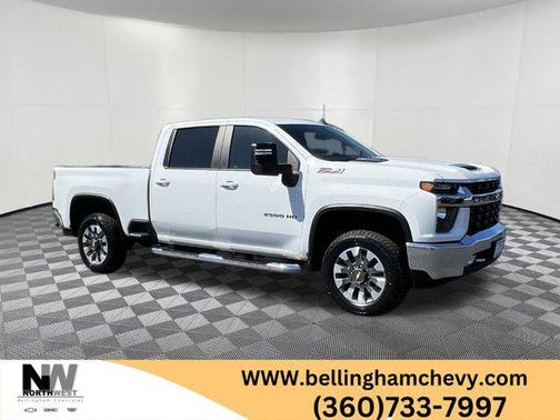 Summit White 2022 Chevrolet Silverado 2500 LT