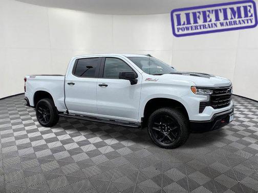 Summit White 2026 Chevrolet Silverado 1500 LT Trail Boss