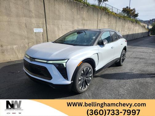 Polar White Tricoat 2027 Chevrolet Blazer EV AWD RS
