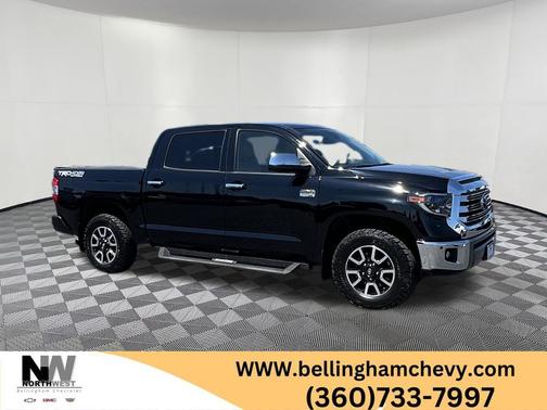 Midnight Black Metallic 2021 Toyota Tundra 1794 Edition