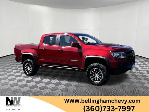 Cherry Red Tintcoat 2022 Chevrolet Colorado ZR2
