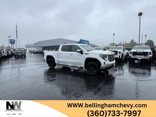 White 2023 GMC Sierra 1500 SLT