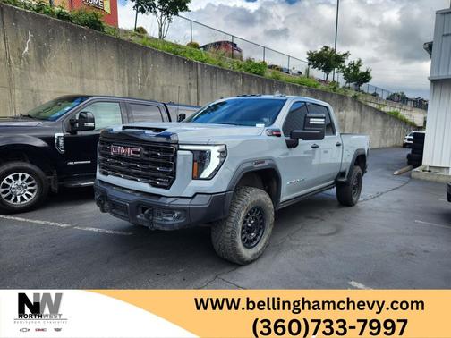 Thunderstorm Grey 2024 GMC Sierra 2500 AT4X