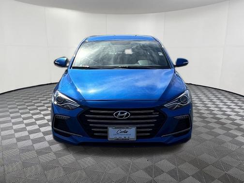 Electric Blue Metallic 2017 Hyundai ELANTRA Sport