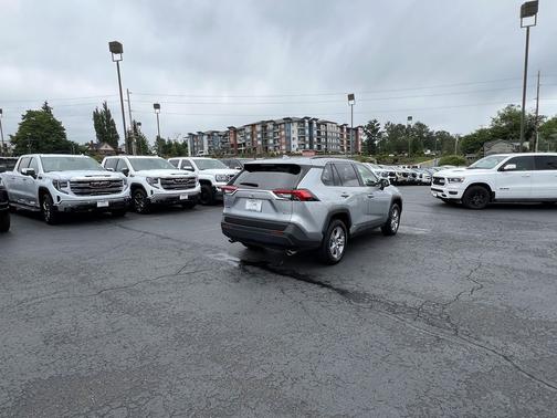 Silver Sky Metallic 2025 Toyota RAV4 Hybrid XLE