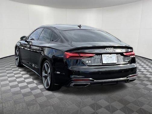 Mythos Black Metallic 2021 Audi A5 Sportback 45 S Line Premium Plus