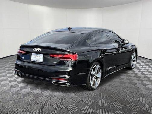 Mythos Black Metallic 2021 Audi A5 Sportback 45 S Line Premium Plus