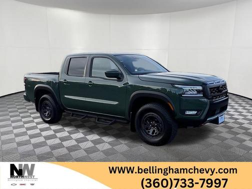 Tactical Green Metallic 2025 Nissan Frontier PRO-4X