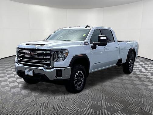 Summit White 2021 GMC Sierra 3500 SLE