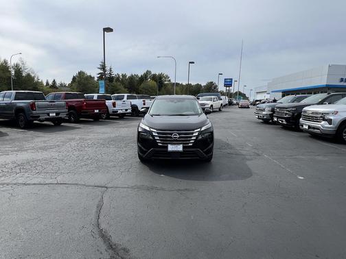 Black 2025 Nissan Rogue SV